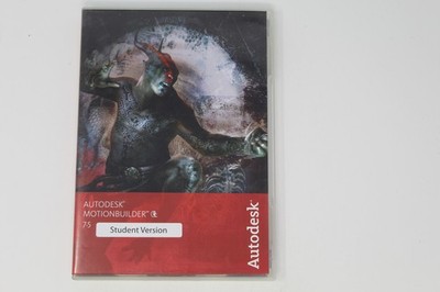 Autodesk Motionbuilder 7.5 Student Version Software