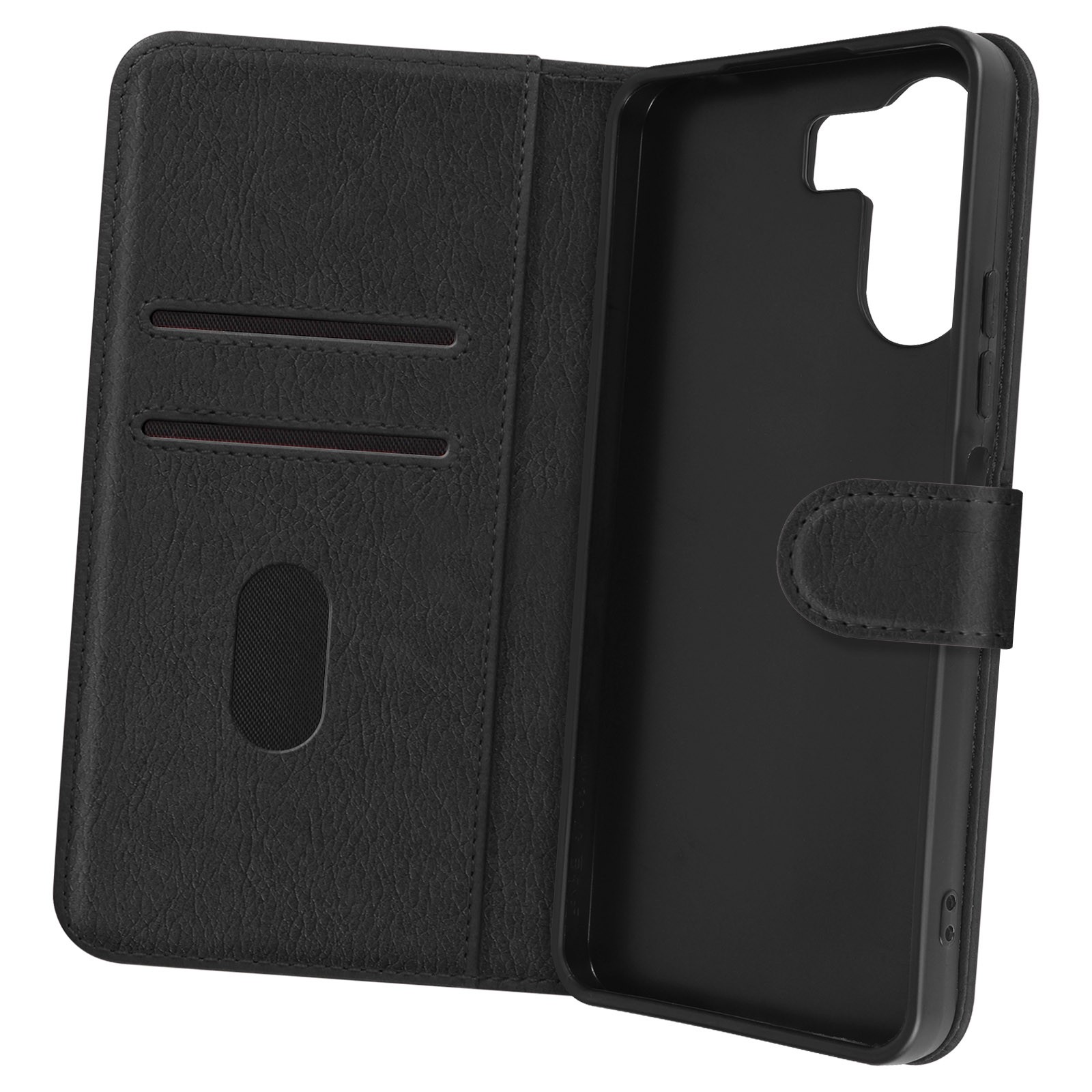 Housse Xiaomi Redmi 13C antichoc en simili cuir a fonction support - 2