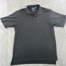 Adidas Climacool Men's Medium Black Golf Polo Shirt