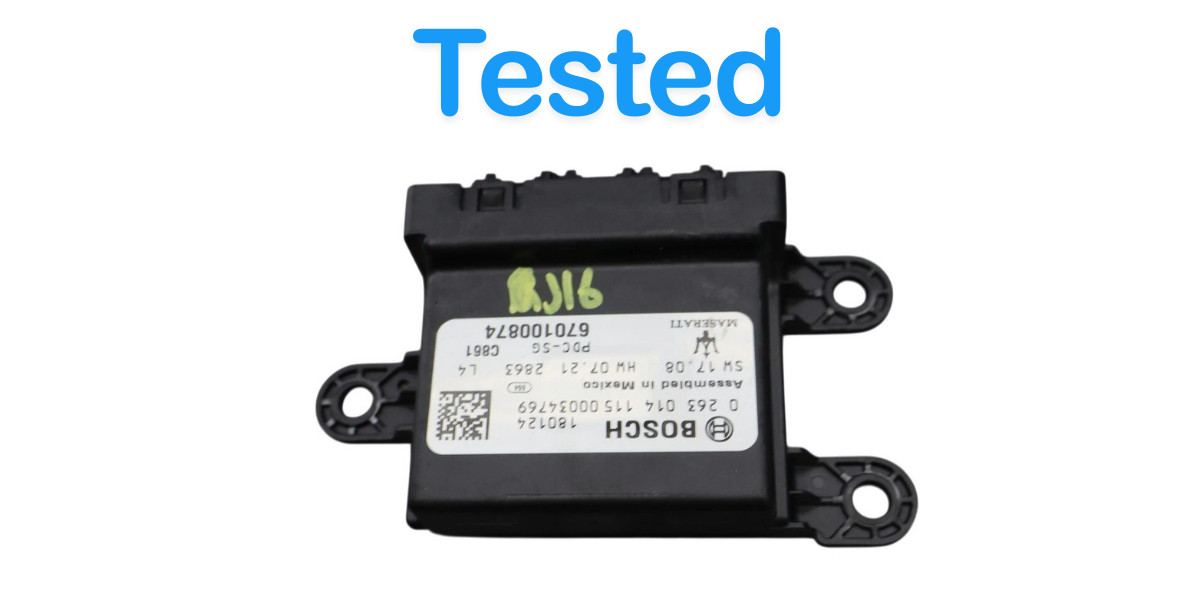 17-24 Maserati Ghibli Parking Park Assist Aid Control Module Unit 670100874 OEM