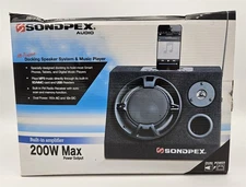 Sondpex CSF-D65 Docking Speaker System & Music Player