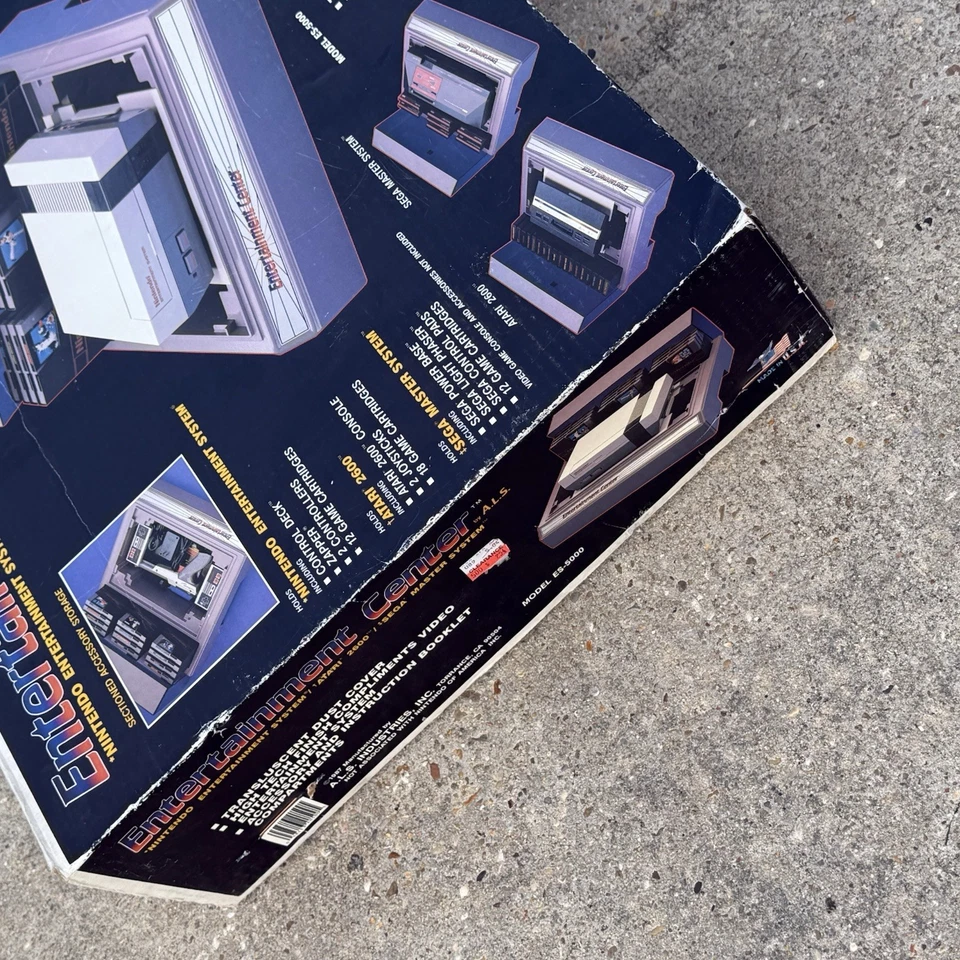 Винтажное хранилище для развлекательных центров видеоигр Nintendo, Sega, Atari - Изображение 2 из 4