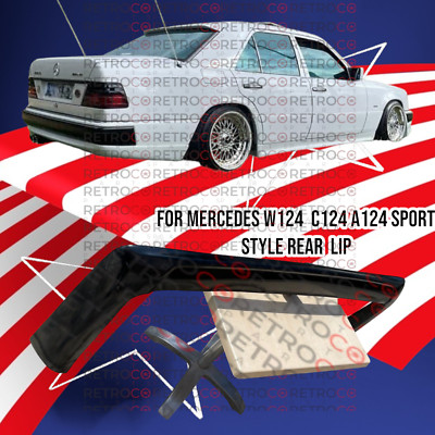 W124 C124 A124 Für Mercedes 85-93 Hinterer Frp Lip Splitter Für Wald Typ