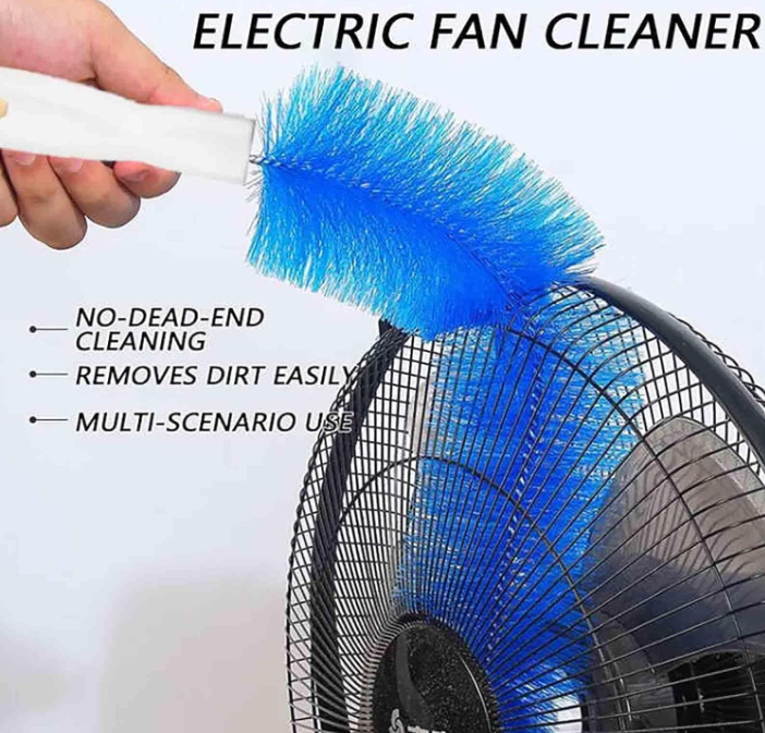 Flexible Fan Dusting Brush, Bendable Dusting Brush, Microfiber Dust