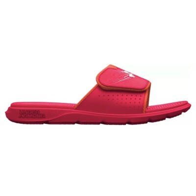 Under Armour Mercenary Comfort Slides Sandals Red Mens Size  display picture 1
