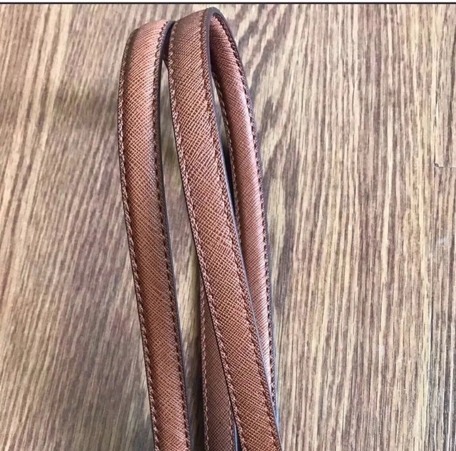 REPLACEMENT STRAPS BROWN 9/16”wide/can use to michael kors purse $20.00 -  PicClick