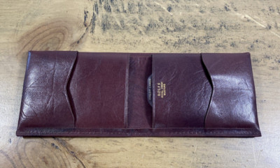 Vintage Leather Bifold Wallet Mustang Brown Rolfs Royal Crest Classic 62100 NIB