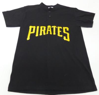 PITTSBURGH PIRATES BASEBALL BUTTON JERSEY SHIRT MAJESTIC BRAND NEW YOUTH  LARGE