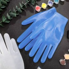 1Pair Reusable Moisturizing Silicone Gloves Reusable Household Cleaning Gloves