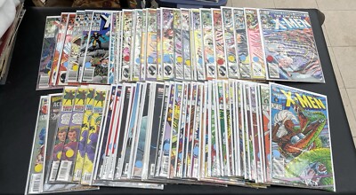 Marvel Uncanny X-men Comic Lot Of 67 Issues #183 - 409 (1984 - 2005) VG Sleeved