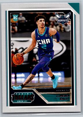 2020 Panini Chronicles Threads Pink #84 LaMelo Ball RC Charlotte Hornets