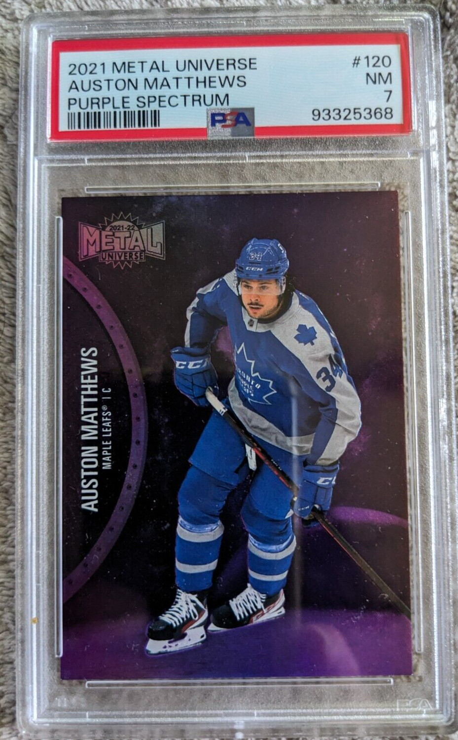 PSA Graded Hockey Cards Lot Wayne Gretzky Auston Matthews Young Guns view 4