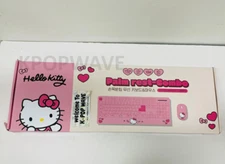 Sanrio Hello Kitty, Kuromi Palm-Rest Wireless Keyboard Mouse Set KOREA