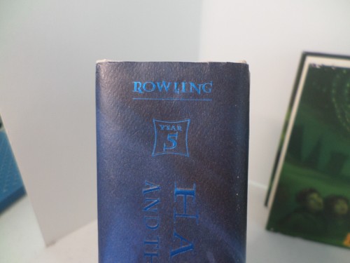 LOT of 4 Harry Potter Book Set Yrs 5 6 7 & 8th Story The Cursed Child Hardcover - Picture 8 of 24