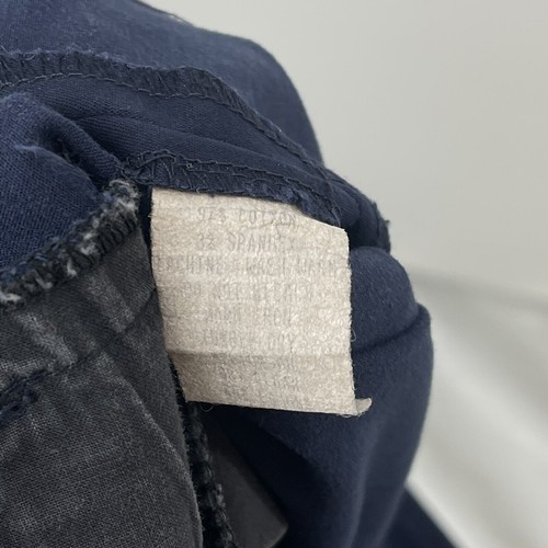 Pantalones capri cortos elásticos Elliott Lauren para mujer talla 8 azul marino - Imagen 6 de 6