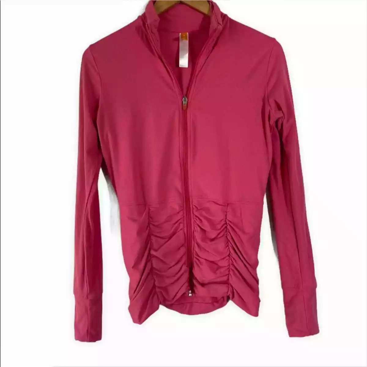 Hot pink hotsell athletic jacket
