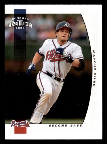 2005 Donruss Team Heroes Marcus Giles #37 Atlanta Braves