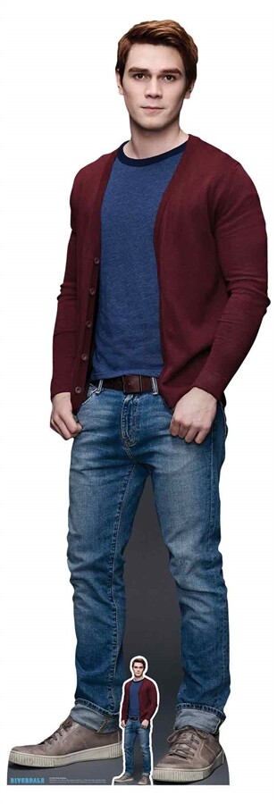 Archie Andrews from Riverdale Lifesize and FREE Mini Cardboard Cutout - KJ Apa