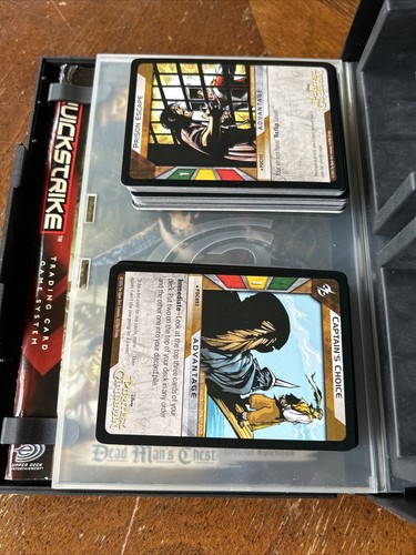 Disney Pirates of the Caribbean Card Game Quickstrike Dead Mans Chest Upper Deck - Picture 3 of 6