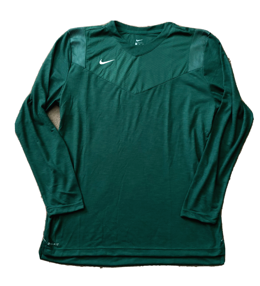 Nike Dri-FIT Team Mesa Mall Player Long Sleeve CW3539 Gorge Green Shirt UV NEW