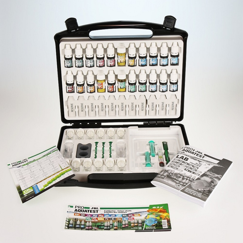 JBL PROAQUATEST LAB KOI Koffer Profi Wassertest Teich Analysen