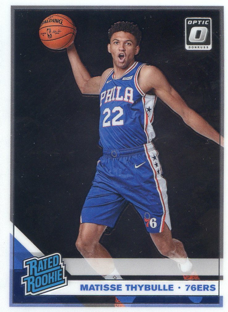2019-20 PANINI DONRUSS OPTIC RATED ROOKIE RC MATISSE THYBULLE NO. 192