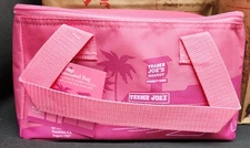 NEW Trader Joes Mini Insulated Bag Pink Valentines Spring *LIMITED*