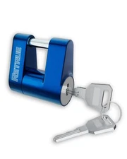 	RETRUE Trailer Tongue Coupler Lock Trailer Hitch LockDia 1/4 Inch 3/4 Inch	