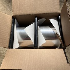 2 Rolls - 3M 425 Aluminum Foil Tape 3" x 60 yards Silver 4.6 mil Open Box