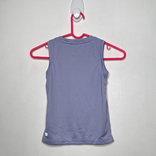 All In Motion Active Tank Top Girls Size XS 4-5 Purple Sleeveless Shirt - Picture 2 of 4
