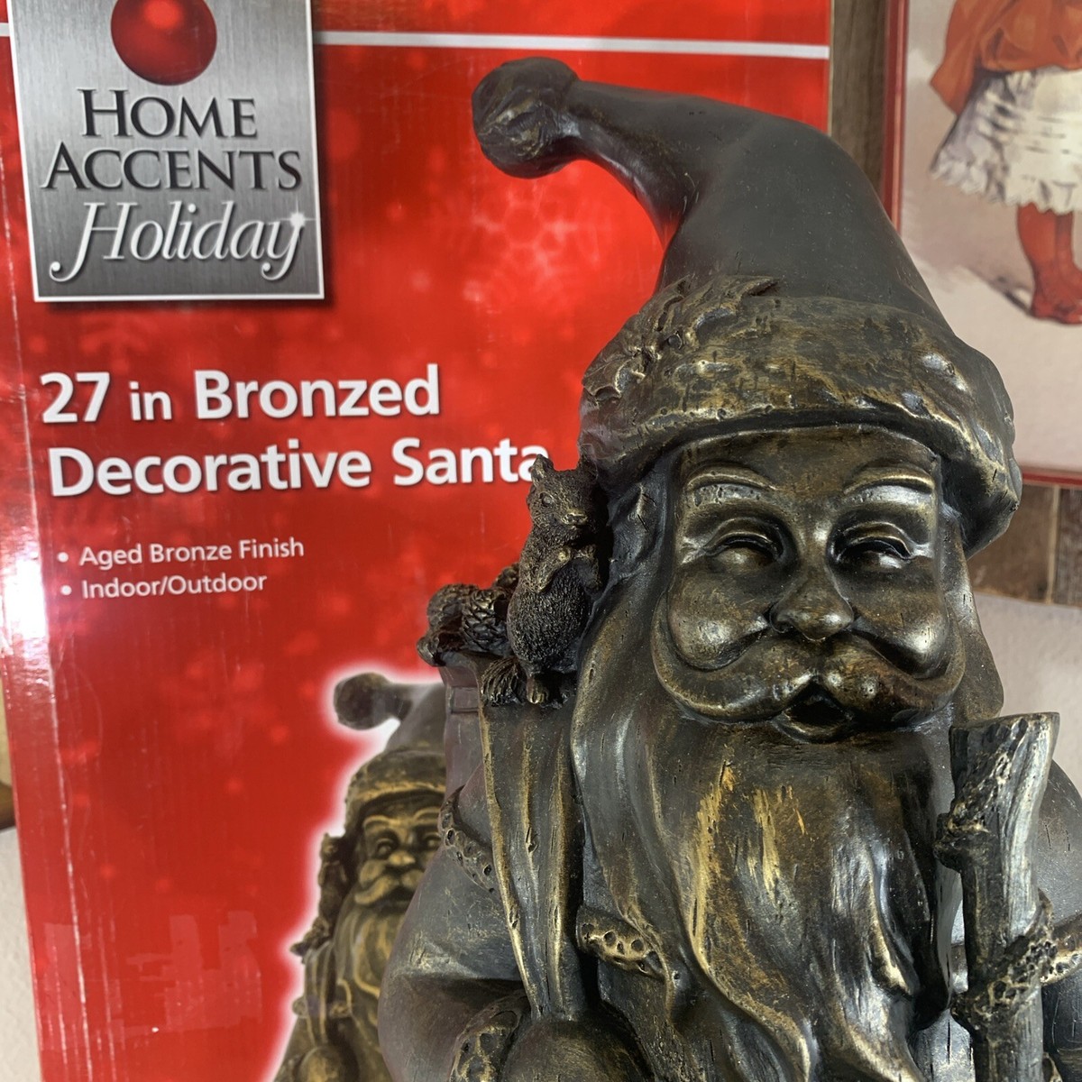 Vintage Home Accents Holiday - 27” Decorative Santa Claus