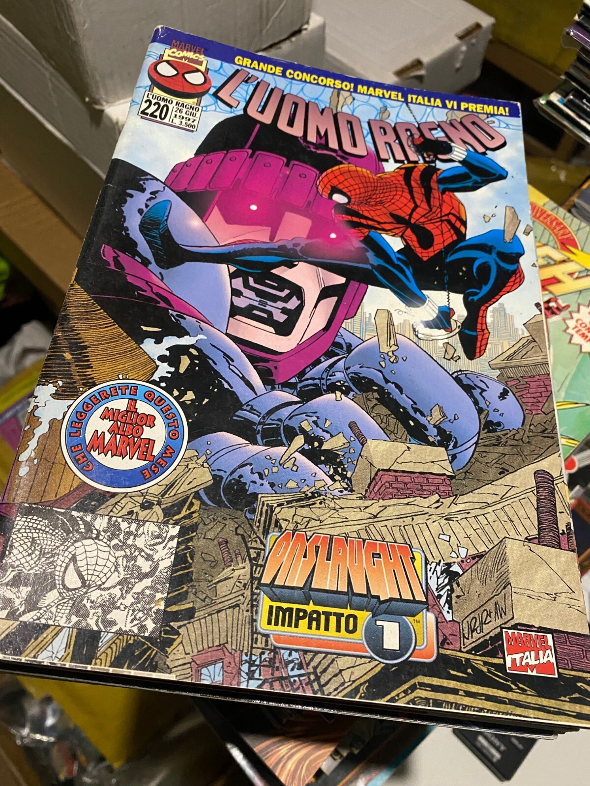 L' UOMO RAGNO - 220 - SPIDER MAN - MAEVEL ITALIA