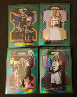 2022 Panini Prizm WNBA Green refractor Pick Card quantity discount flat ship