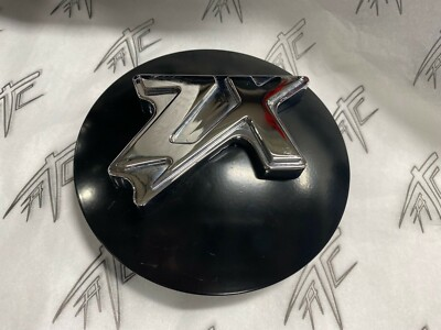 #ad ZX 14 BLACK AND CHROME 3D quot;ZXquot; GAS CAP 06 20 NINJA ZX14 R *CLEARANCE $199.98
