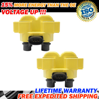 FD487 2pcs Racing Ignition Coil pack For FORD MAZDA MERCURY 1988-2003 DG530