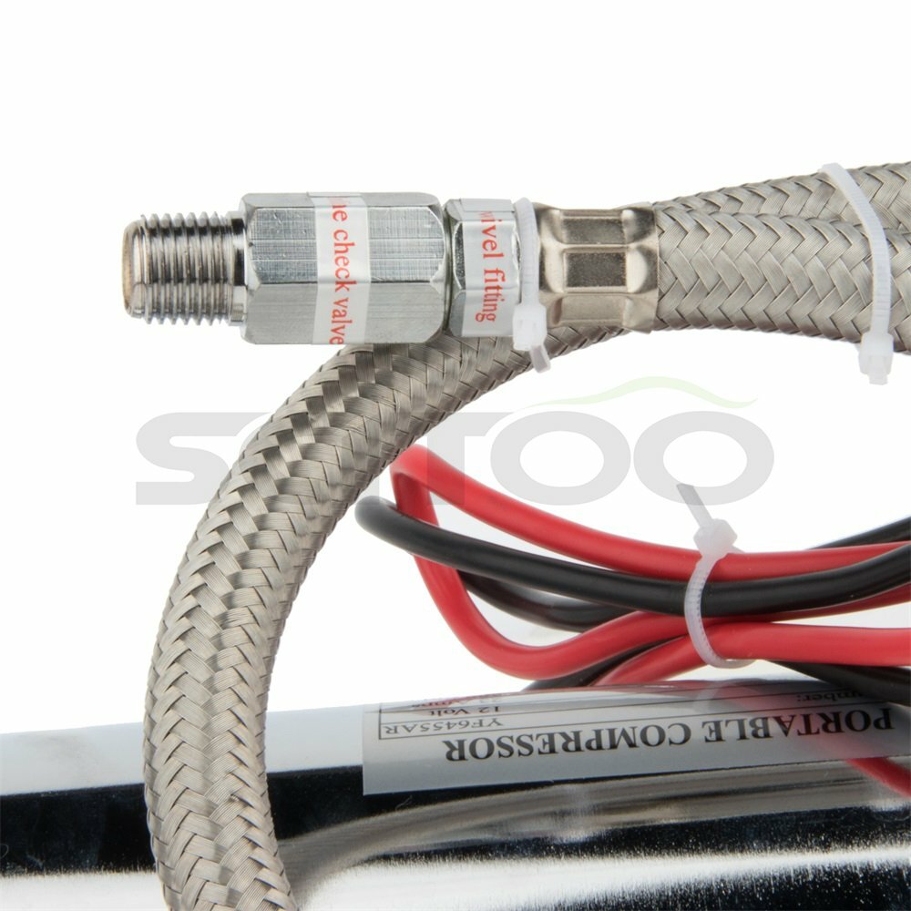 200 Psi Air Compressor Permanent Motor Hose Kit For Train