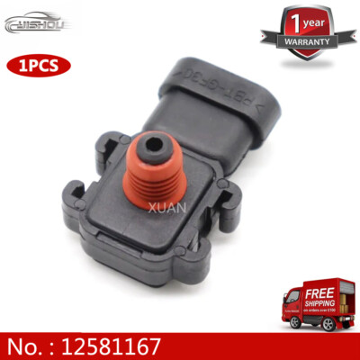 #ad 12581167 For GM BUICK CADILLAC CHEVROLET MAP Manifold Absolute Pressure Sensor $25.98