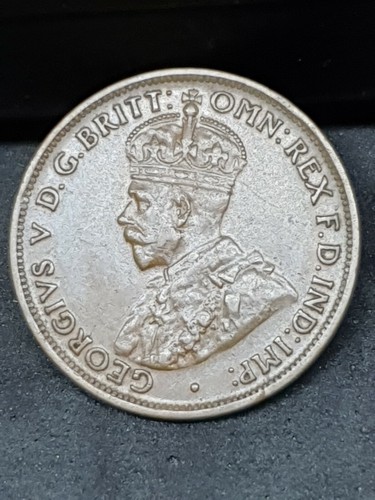Australian 1929 HALF PENNY EF - Picture 2 of 4