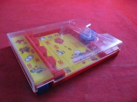 Mario Magnetic Fun - Super Mario Bros. Nintendo NES Era Handheld Shooter Game