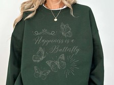 Lana Del Rey Sweatshirt, Lana Del Rey Tee, Happiness is a Butterfly Sweatshirt