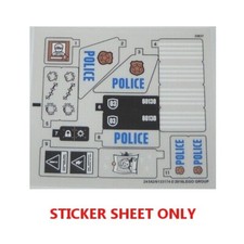 LEGO 60130 - Town: City: Police - Prison Island - STICKER SHEET