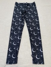 Terez Crescent Moon Legging Women  s Small Cropped Capri Black Stretch
