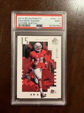 2014 SP Authentic 2000 Future Watch /999 Davante Adams PSA 9 MINT Rookie RC