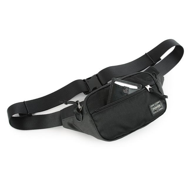 YOSHIDA PORTER Denim Waist Body Bag S 892-15105 Indigo Black