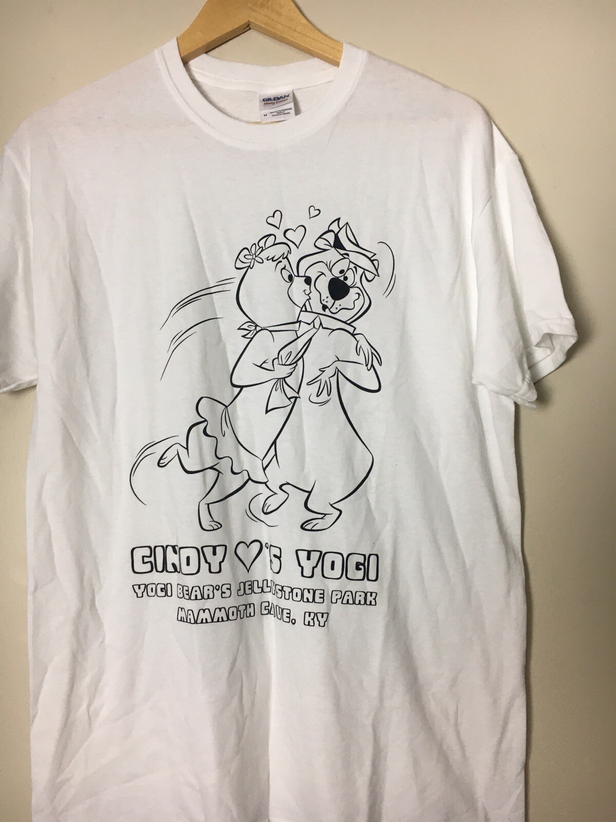 Mammoth Cave Shirt Yogi Bears Yellowstone Park White … Gem