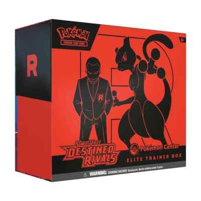 ポケモンカード 英語版 Destined rivals ETB 新品未開封 Destined Rivals Pokemon Center Exclusive ETB Elite Trainer Box PKC