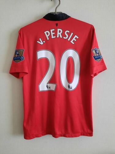 Manchester United Home Football Shirt Jersey Nike 2013 2014 Size L Van Persie  - Picture 1 of 23