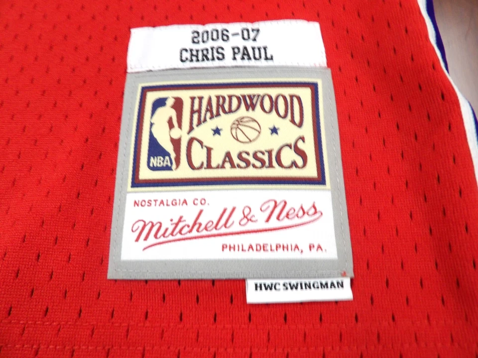 CAMISETA SWINGMAN MITCHELL & NESS NBA OKLAHOMA CITY HORNETS CHRIS PAUL 06-07 M - Imagem 2 de 4