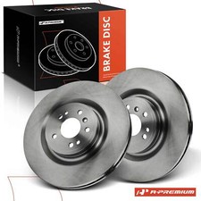 A-Premium 2x Front L & R Disc Brake Rotors for Mercedes-Benz GL350 GLS450 ML350