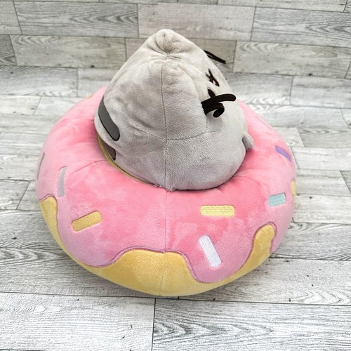 NWT Pusheen Cat Donut Floatie Plush by Gund 2022 - 第 5/9 張圖片